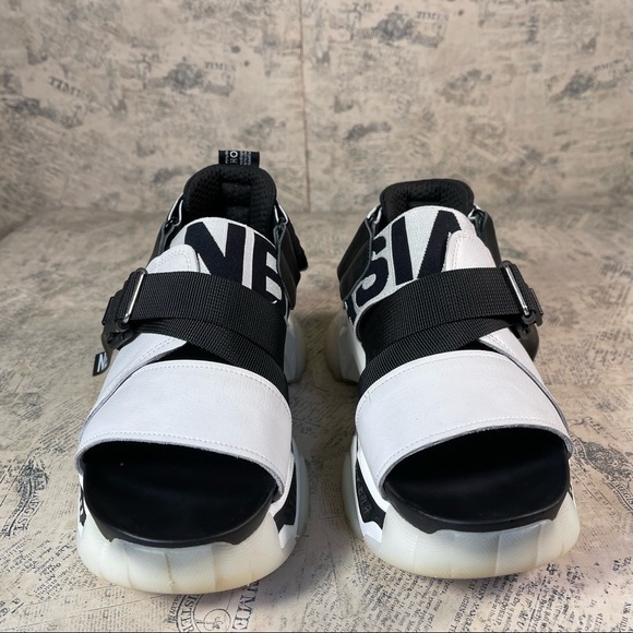 PaoloConte & RIHON RPCSTOM  collaboration Chunky Sandals - Picture 4 of 14